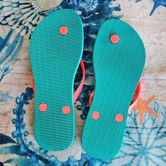 Havaianas Disney Ariel Flip Flops Size 7/8 - Picture 2 of 16